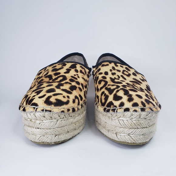 STEVE MADDEN Alexia Leopard Platform Espadrille - Picture 4 of 9